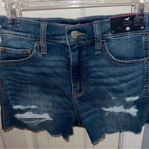 Hollister High-Rise Denim Shorts